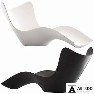 Surf Sun Lounger by Karim Rashid