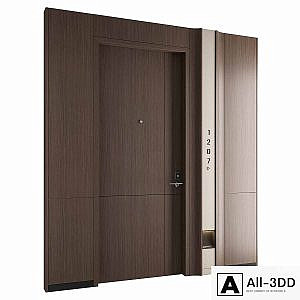 Modern Hotel Door 010