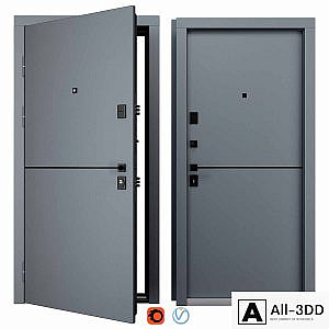 Entrance metal door Smart (Redfort)