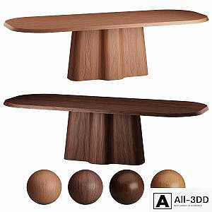 Kyoto Rectangular Dining Table by rh.com