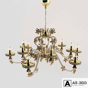 Chandelier Masiero classica 6145 6 6
