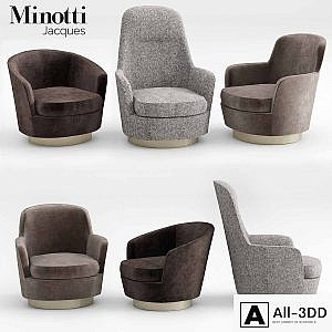 Minotti Jacques Armchairs collection