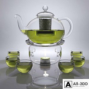 Heated glass maker