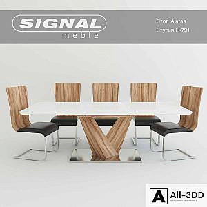 Table Alaras Chairs H-791 Factory Signal