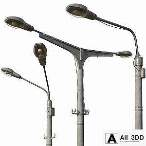 Lamppost (set of 3 poles)