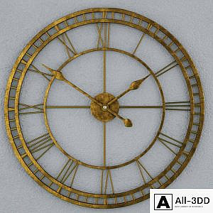 clock Wrought Iron