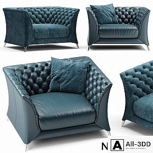 Armchair natuzzi La Scala chair