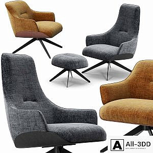 Molteni Kensington armchairs set