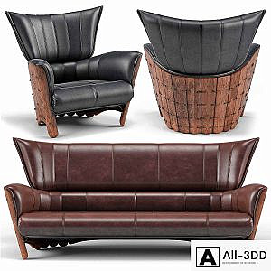 Moorea 3 Seater Sofa, Moorea Armchair