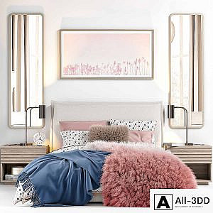 RH Sloane Upholstered Bed