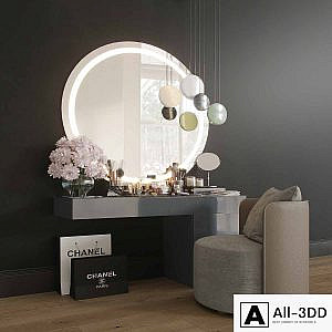 MakeUP Dressing Table Decorative Set Set_02