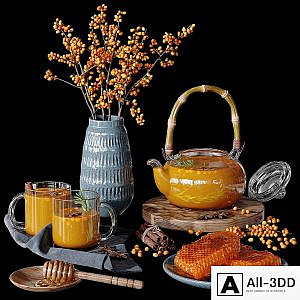 Honeycomb decorative set