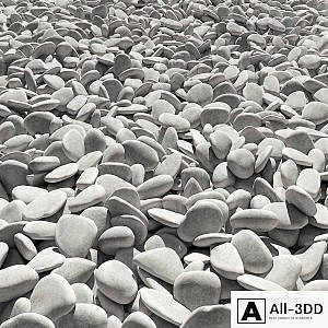 Road white pebble No. 3 / Road from white pebble No. 3
