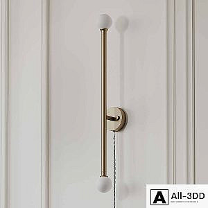 BRASS T2 SCONCE by Allied Maker
