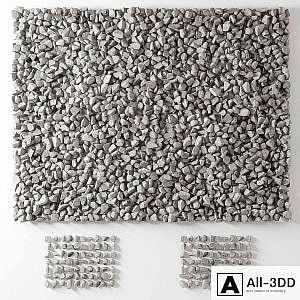 Gravel splinter decor Big kit n2 / gravel chip for decor