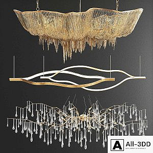 Atlantis Henge Bijout Chandelier - 3 type