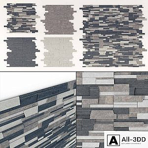 Wall Clincer rock panel n1 / Wall clinker rock panel
