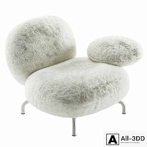 Cipria armchair edra
