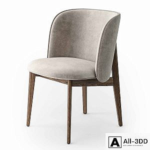 Calligaris Abrey wood armchair