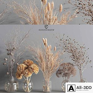 Collaction_Plants_Bouquet_2_vray