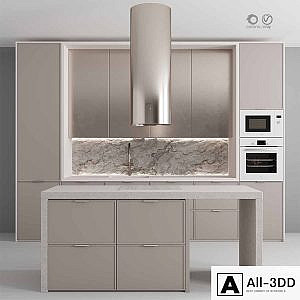 Kitchen No. 108 "Stone Beige"