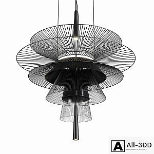 GRAVITY Chandelier by Forestier pendant lamp