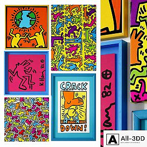 Painting set / Keith Haring