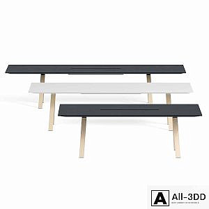 Meeting Table Pedrali Arki-table Arkw-cc
