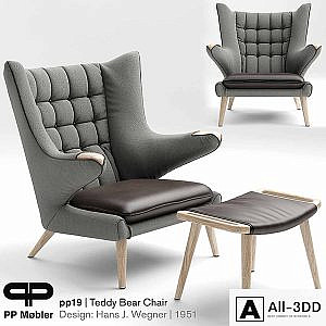 Armchair THE TEDDY BEAR CHAIR PP19
