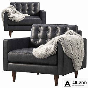 Joybird Eliot Leather Chair