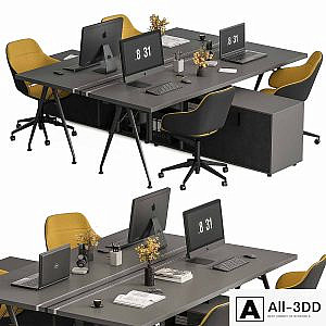 Employee Set - Office Furniture 380