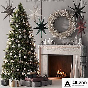 239 happy new year 03 christmas tree 01