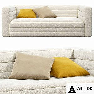 CB2 Strato Boucle Sofa