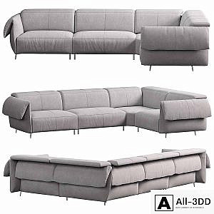 Seagull sofa by Natuzzi italia