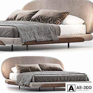 Olos bed by Bonaldo