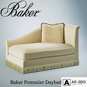 Baker Pommier Daybed # 6322