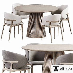 Melam Chair Jeanette Table