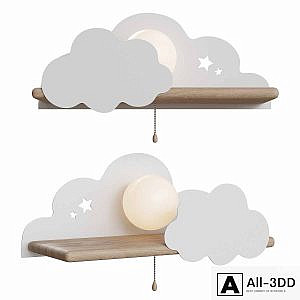 Loft Concept Wall Cloud Lamp
