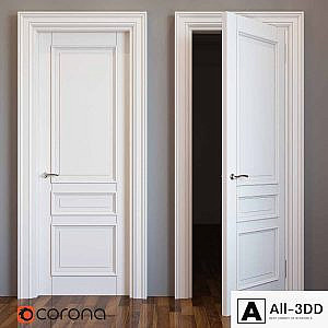Classic wooden door