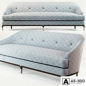 Baker Carnelian Sofa