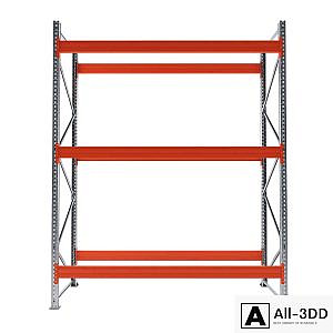 Front (pallet) rack
