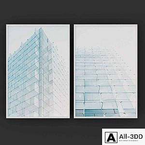Set of painting 16 | Blue