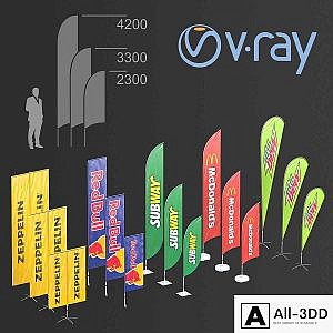 Advertising flags