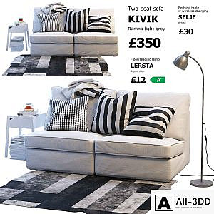 Sofa Ikea Kivik 1