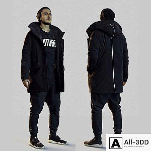3d scan man 3