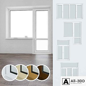 A set of plastic windows 08
