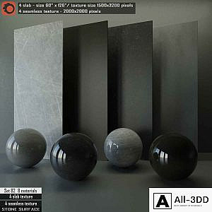 Stone Slab & Seamless texture Set 82