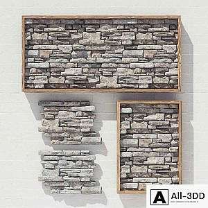 Stone decorative panel