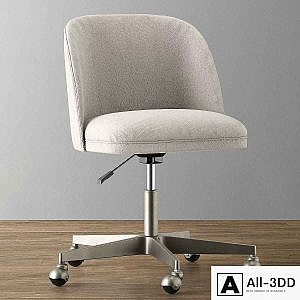 ALESSA UPHOLSTERED DESK CHAIR