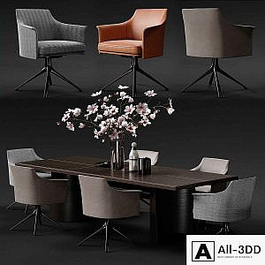 POLIFORM STANFORD Armchair & KENSINGTON Table